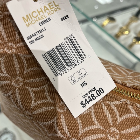 Michael Kors Small Deer Ember Crossbody - Picture 4 of 6